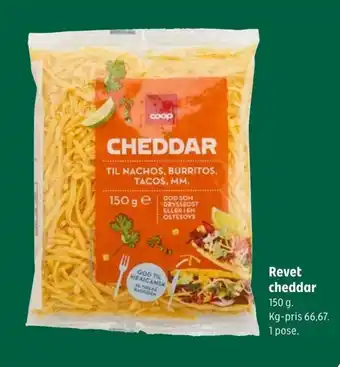 Coop 365 Revet cheddar tilbud