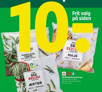 Coop 365 365 Økologiske grøntsager tilbud