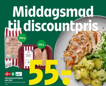 Coop 365 Frijsenborg hel kylling eller filet* tilbud