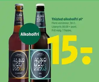 Coop 365 Thisted alkoholfri øl* tilbud