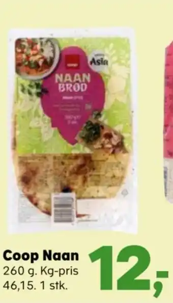 Kvickly Coop Naan tilbud
