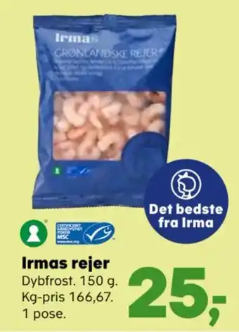 Kvickly Irmas rejer tilbud