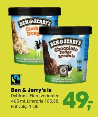 Kvickly Ben & Jerry's is tilbud
