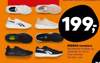 Kvickly REEBOK sneakers tilbud