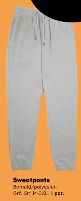 Kvickly Sweatpants tilbud