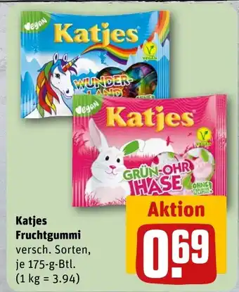 REWE Katjes Fruchtgummi tilbud