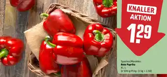 Rote Paprika