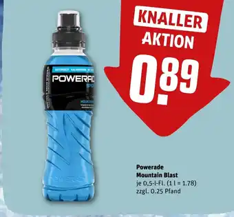 REWE DE Powerade Mountain Blast tilbud