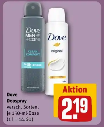Dove Deospray