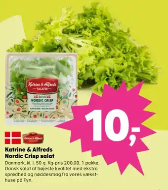Katrine & Alfreds Nordic Crisp salat