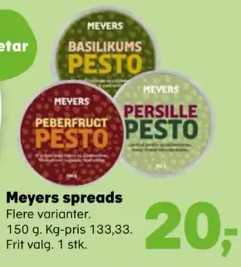 SuperBrugsen Meyers spreads tilbud