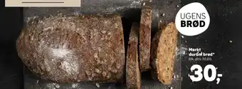 SuperBrugsen Mørkt durum brød tilbud
