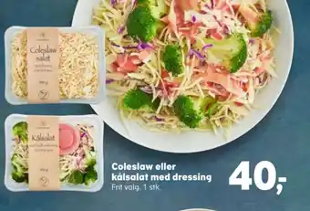 SuperBrugsen Coleslaw eller kålsalat med dressing tilbud