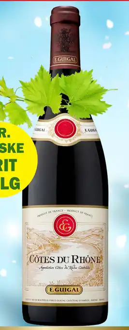 Købmandsgården Guigal côtes du rhône tilbud