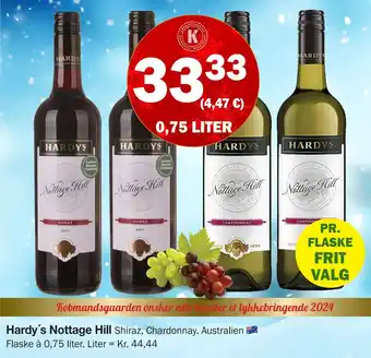 Købmandsgården Hardy´s nottage hill tilbud