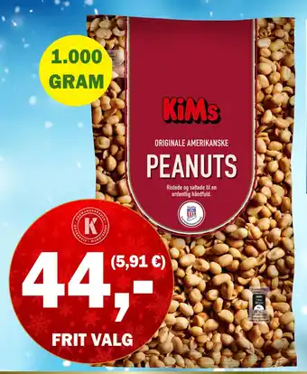 Købmandsgården Kims peanuts tilbud