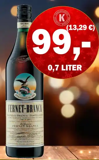 Købmandsgården Fernet-branca tilbud