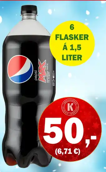 Købmandsgården Pepsi max tilbud