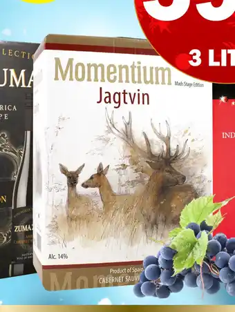 Købmandsgården Momentium jagtvin tilbud