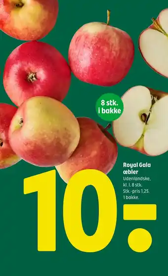 Coop 365 Royal gala æbler tilbud