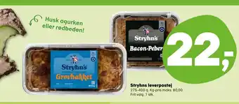 SuperBrugsen Stryhns leverpostej tilbud