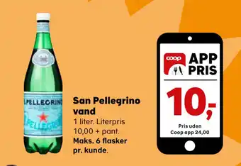 San pellegrino vand