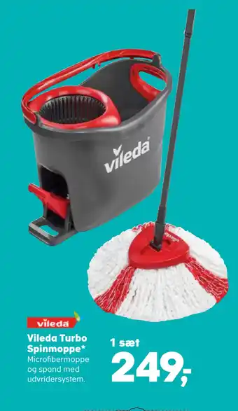 Vileda turbo spinmoppe
