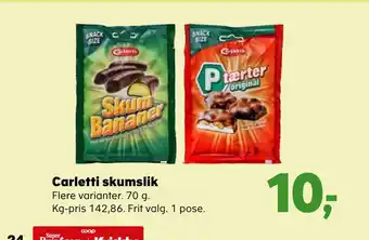 Carletti skumslik