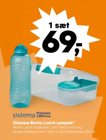 SuperBrugsen Sistema bento lunch sampak tilbud