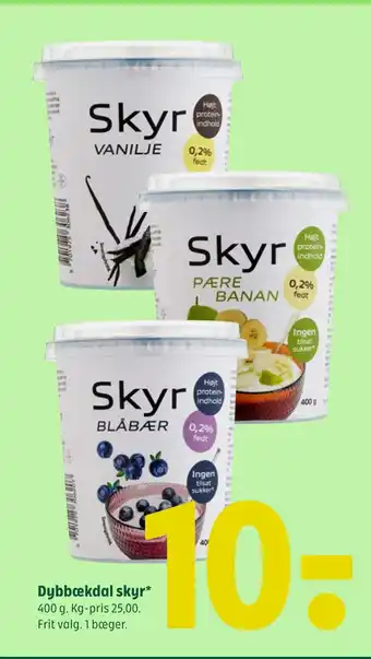 Coop 365 Dybbækdal skyr tilbud