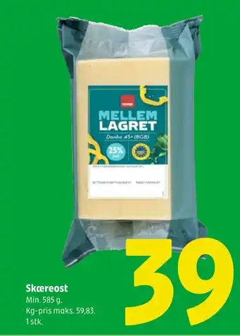 Coop 365 Skæreost tilbud