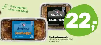 SuperBrugsen Stryhns leverpostej tilbud