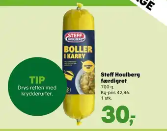 SuperBrugsen Steff Houlberg færdigret tilbud