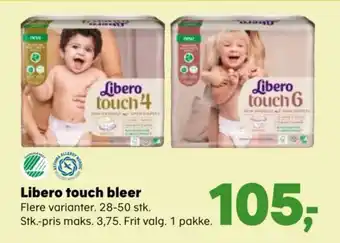 SuperBrugsen Libero touch bleer tilbud