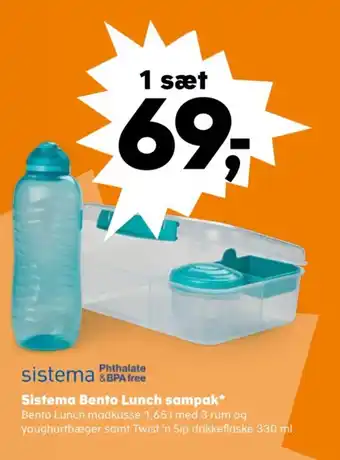 SuperBrugsen Sistema Bento Lunch sampak* tilbud
