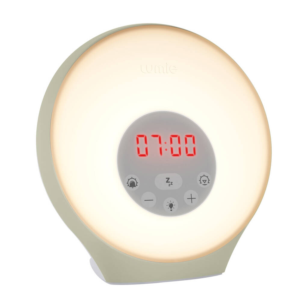 Lumie sunrise alarm wakeup light tilbud hos Punkt1