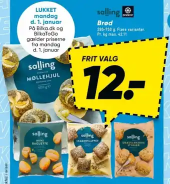 Bilka Brød tilbud