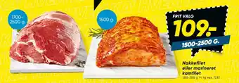 Bilka Nakkefilet eller marineret kamfilet tilbud