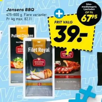 Bilka Jensens BBQ tilbud