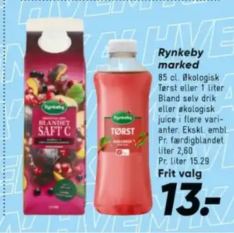 Bilka Rynkeby marked tilbud