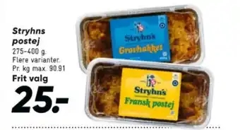 Bilka Stryhns postej tilbud