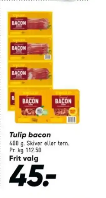 Bilka Tulip bacon tilbud