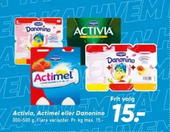 Bilka Activia, Actimel eller Danonino tilbud