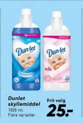 Bilka Dunlet skyllemiddel tilbud