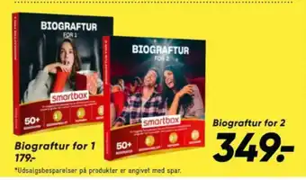 Bilka Biograftur for 1 tilbud