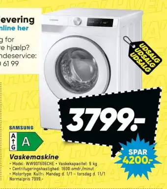 Bilka Vaskemaskine tilbud