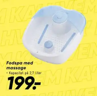 Bilka Fodspa med massage tilbud