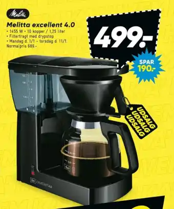 Bilka Melitta excellent 4.0 tilbud