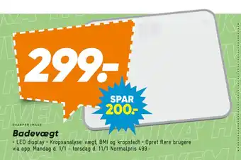 Bilka Badevægt tilbud
