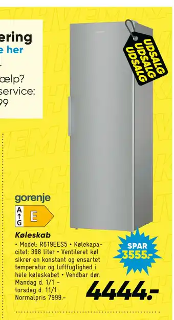 Bilka Køleskab tilbud